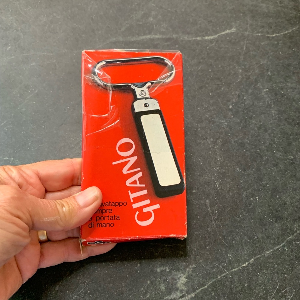 GIRANO | Vintage 2 Prong Cork Remover | Made In Italy